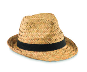 Classic Natural Straw Fedora Hat